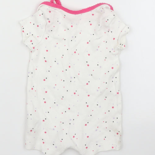 Early Days Girls White   Babygrow One-Piece Size 0-3 Months