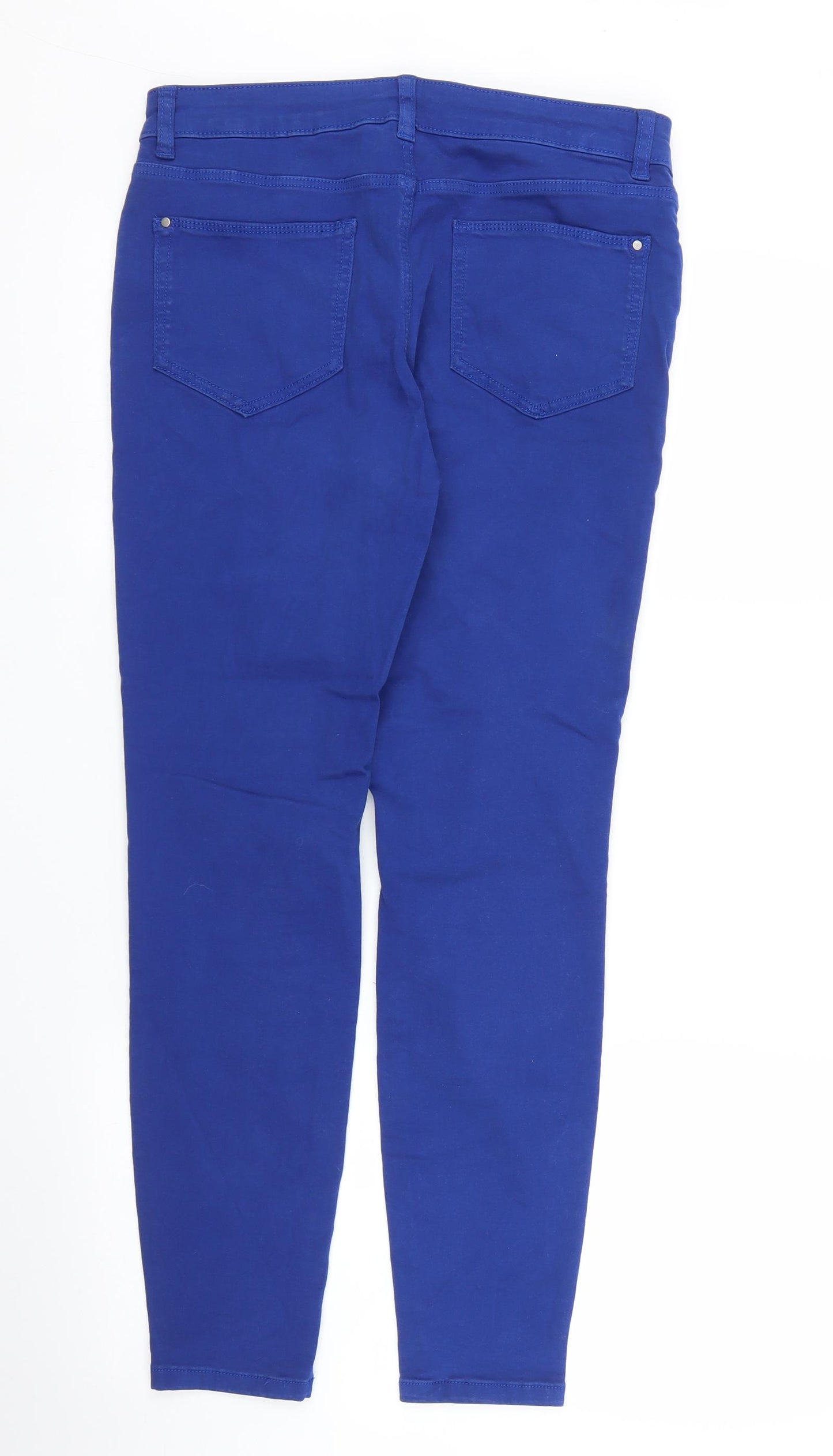 TU Womens Blue  Denim Skinny Jeans Size 12 L26 in