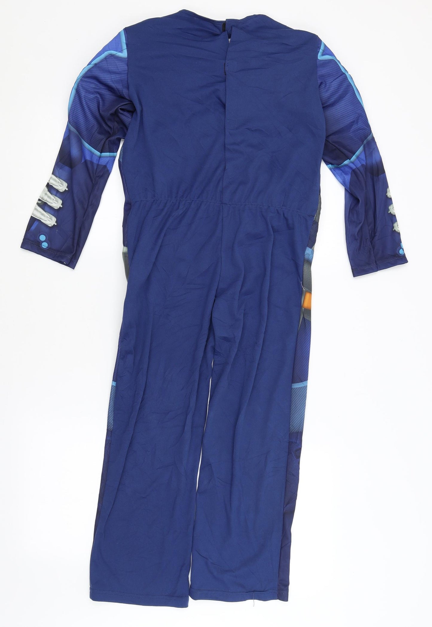 George Girls Blue   Catsuit One-Piece Size 7-8 Years L20 in - Thunderbirds Fancy Dress