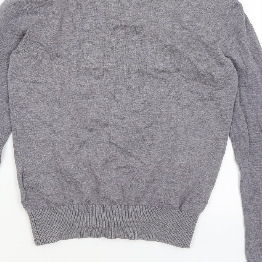 H&M Womens Grey   Cardigan Jumper Size XS