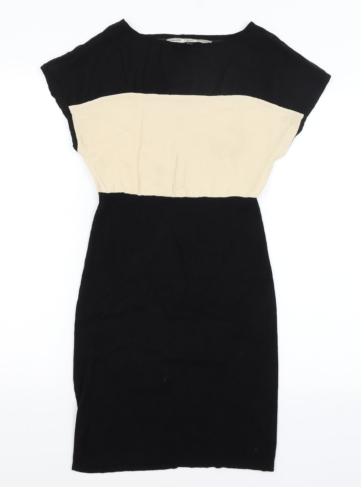 NEXT Womens Black   Bodycon  Size 8