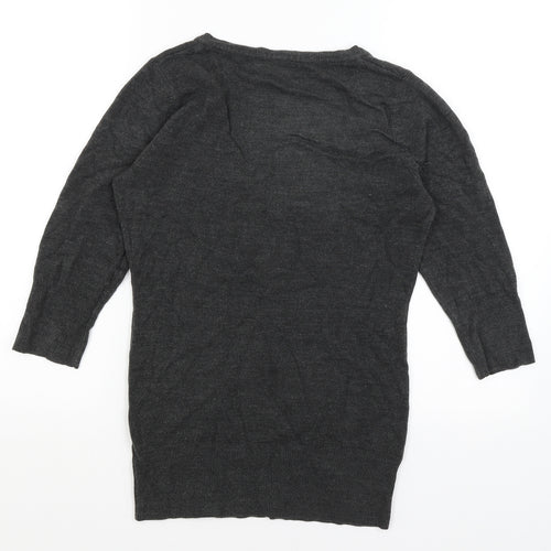 Therapy Womens Grey   Pullover Jumper Size 10
