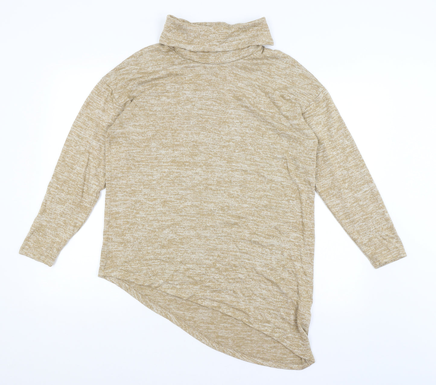 Peacocks Womens Gold   Pullover Jumper Size 14