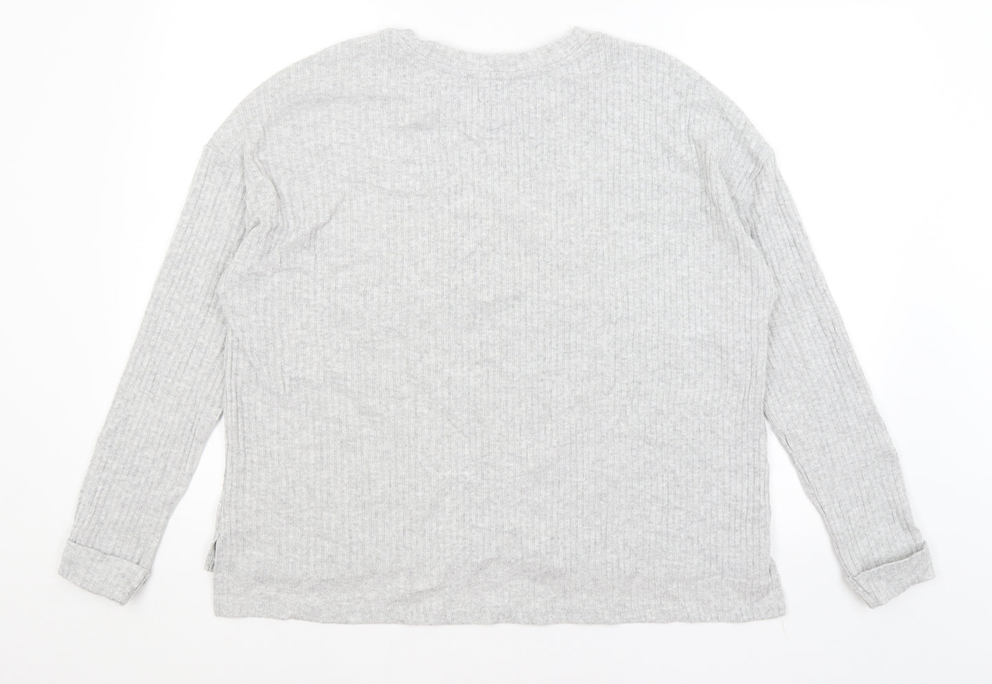 Primark Womens Grey   Pullover Jumper Size L