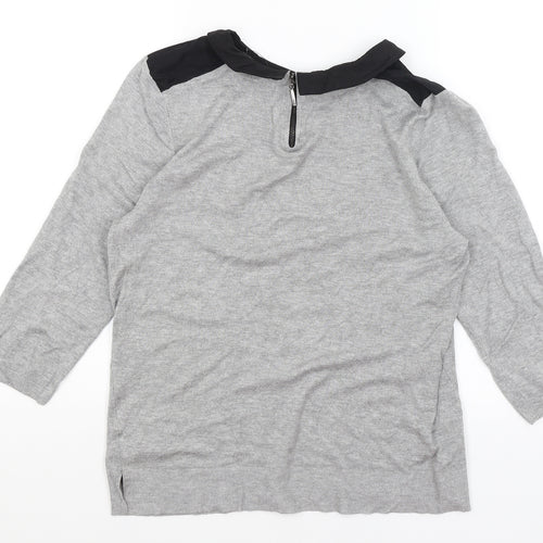 Papaya Womens Grey   Pullover Jumper Size 16