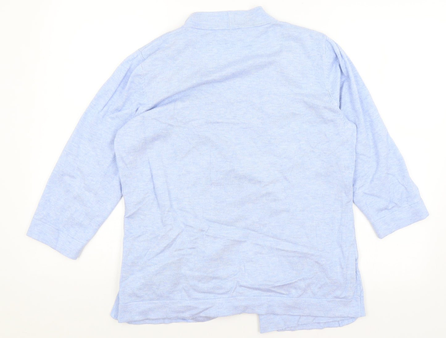 CC Womens Blue Striped  Pullover Jumper Size L