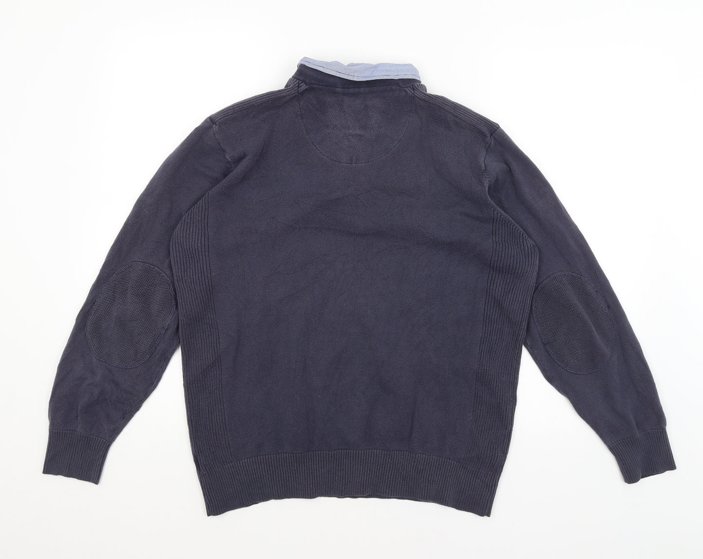 NEXT Mens Blue   Pullover Jumper Size L