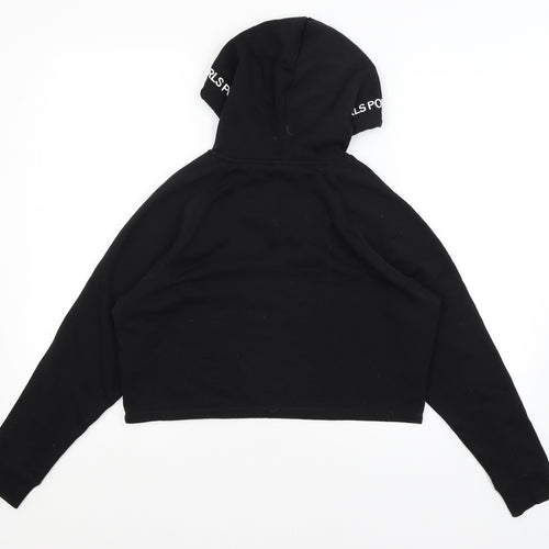 Divided Womens Black   Pullover Hoodie Size S