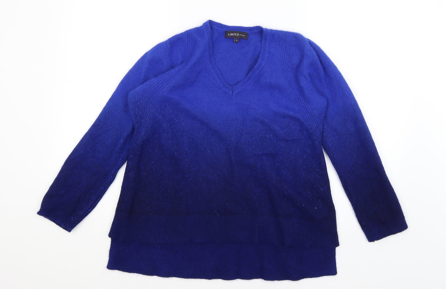 M&S Womens Blue   Pullover Jumper Size 14