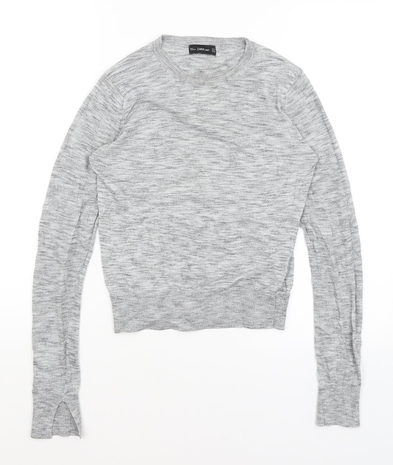 Zara Womens Grey   Pullover Jumper Size S