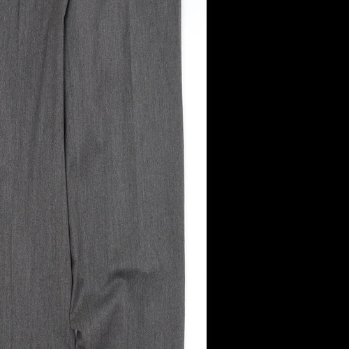 MICHELE Womens Grey   Trousers  Size 10 L32 in