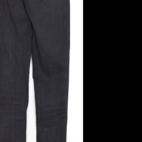 Topshop Womens Grey   Skinny Jeans Size 28 in L25 in