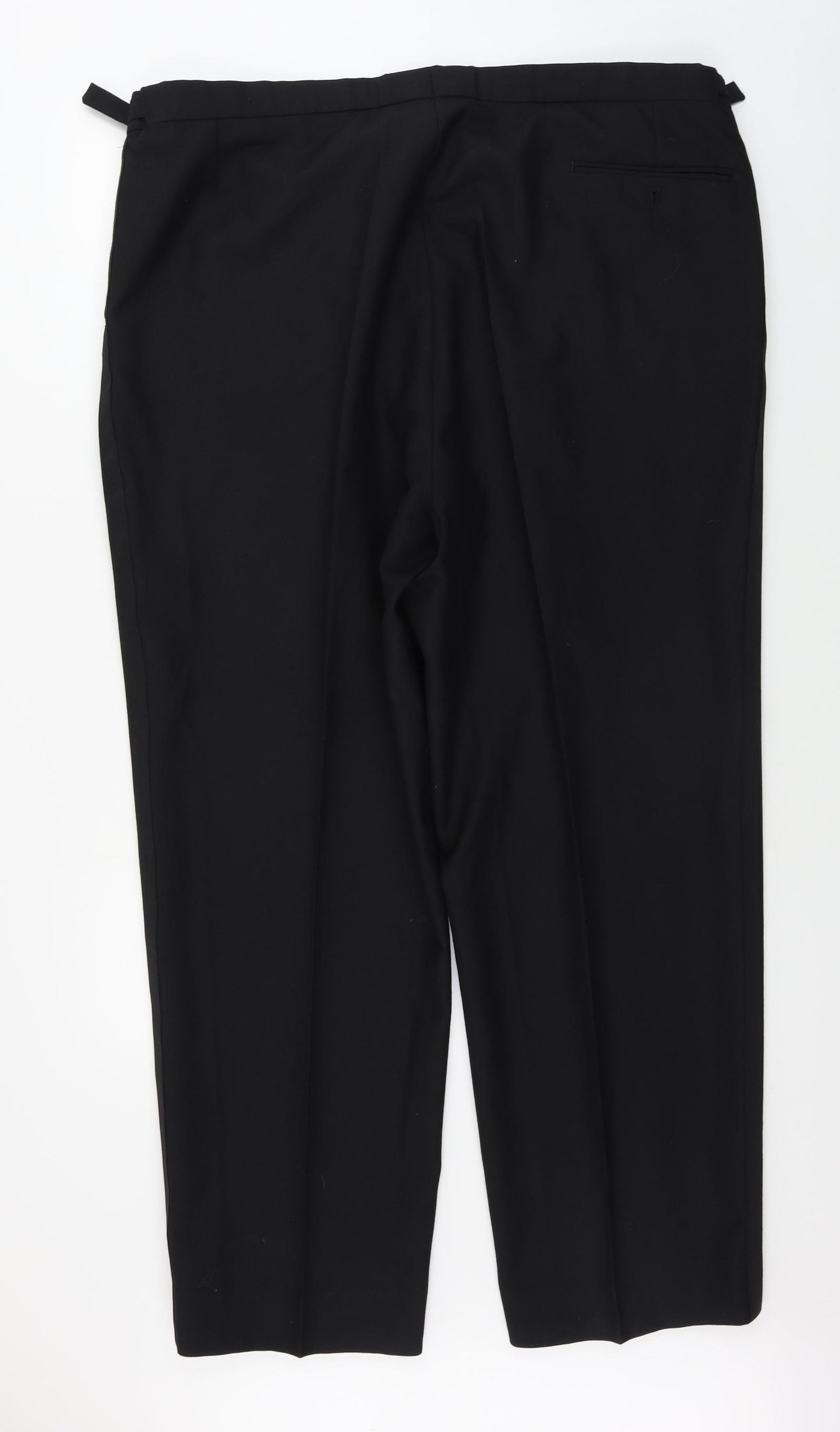 Magee Mens Black   Trousers  Size 42 in L28 in