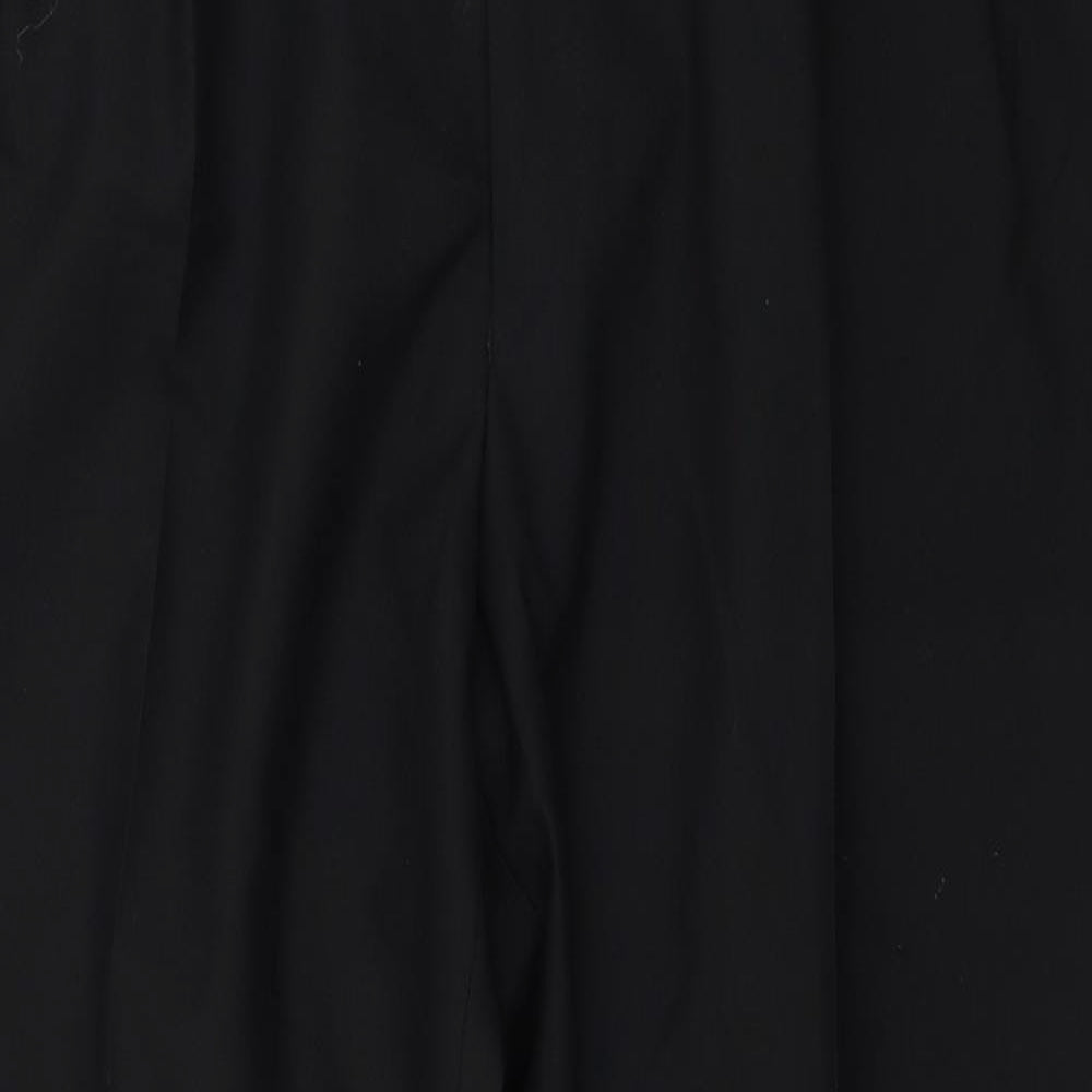 Magee Mens Black   Trousers  Size 42 in L28 in