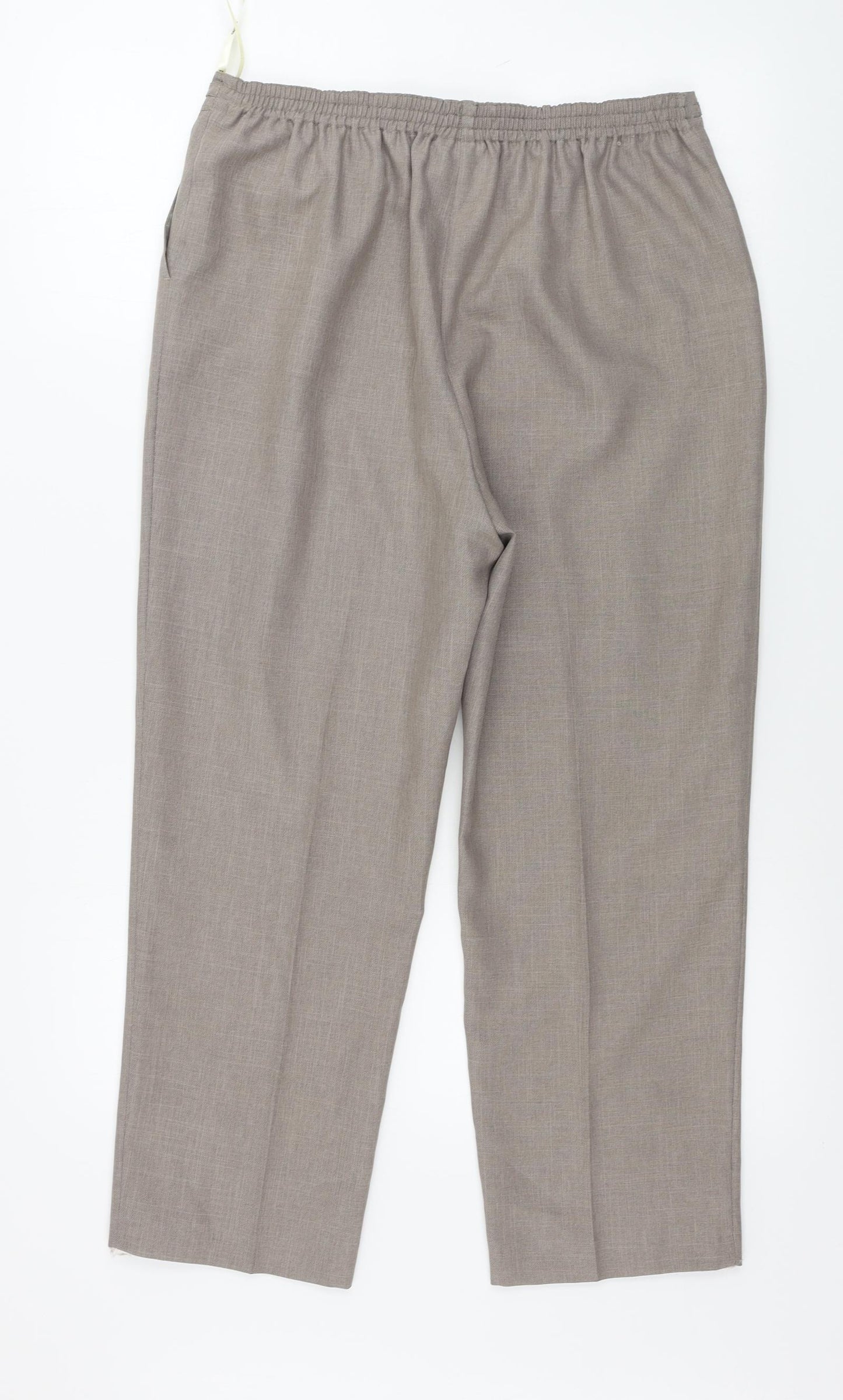 BHS  Womens Beige   Trousers  Size 12 L25 in