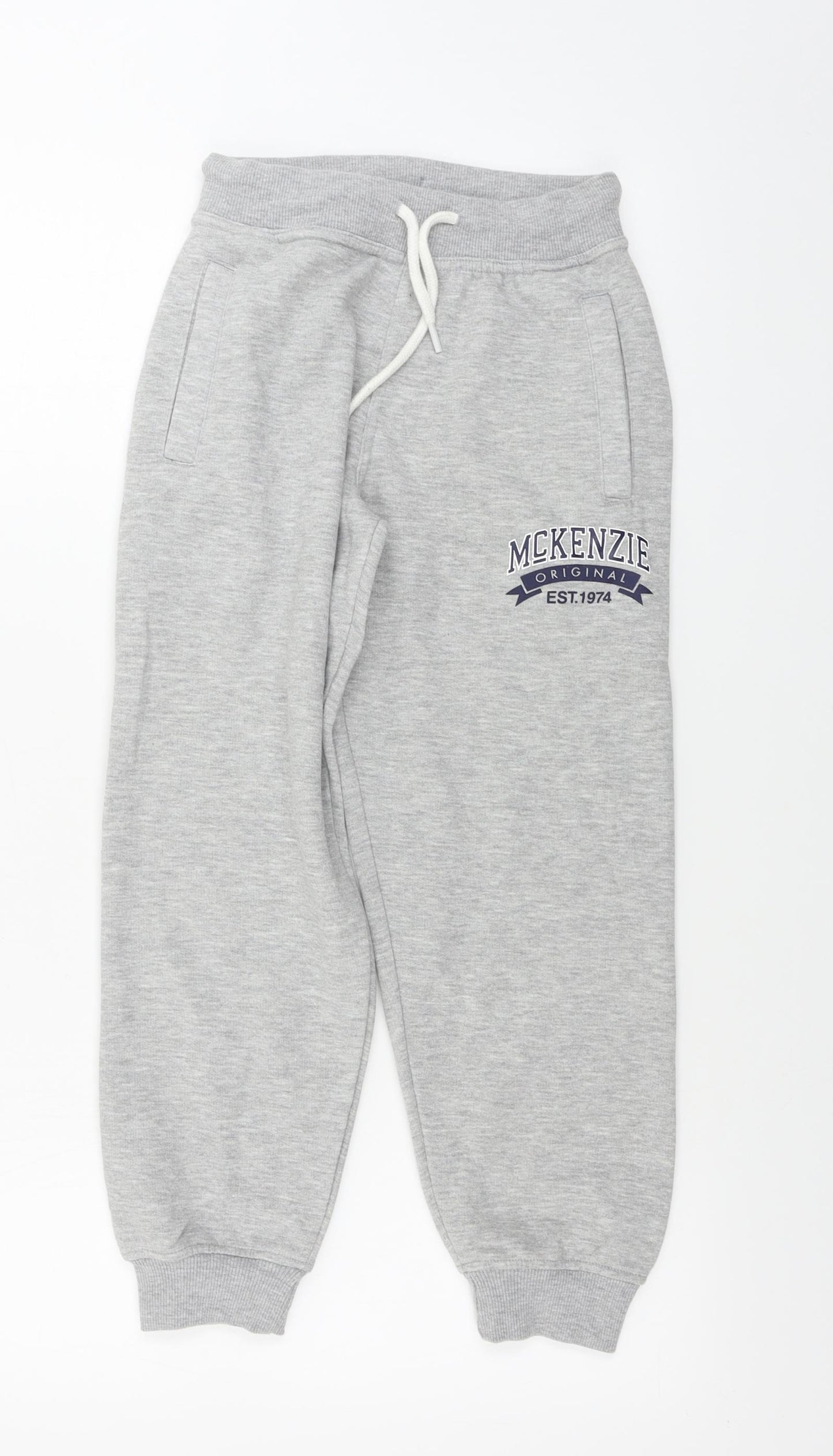McKenzie  Boys Grey   Sweatpants Trousers Size 8-9 Years