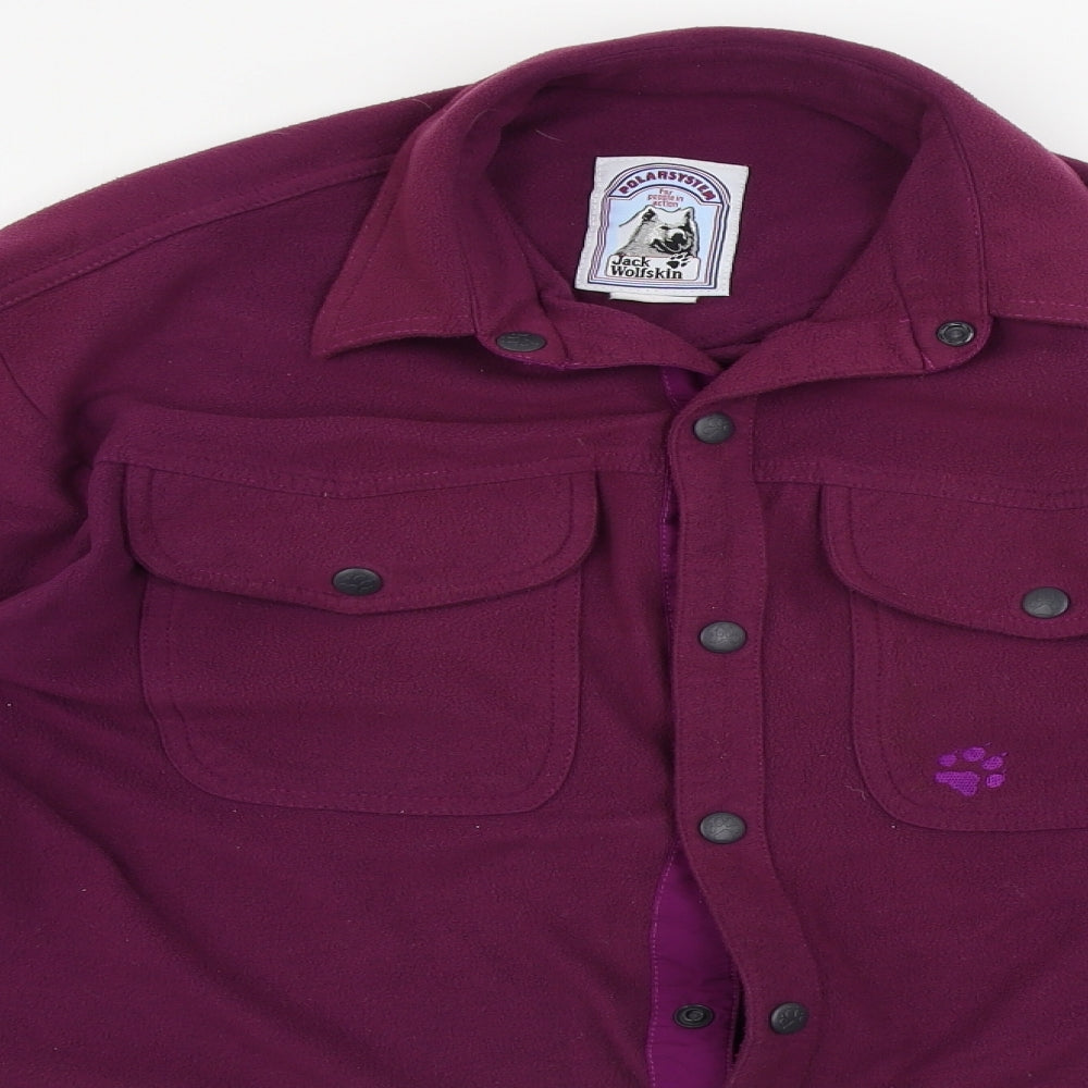 polarsystem  Womens Purple   Jacket Coatigan Size M