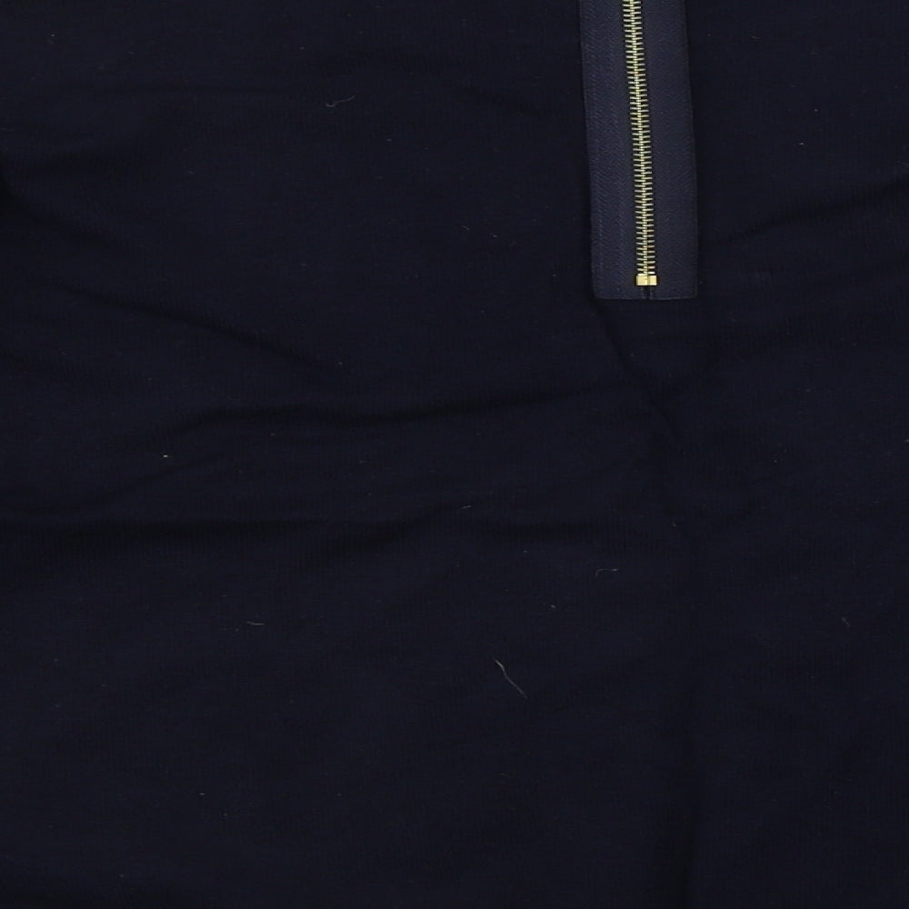 Zara Girls Blue   Pullover Jumper Size 9-10 Years