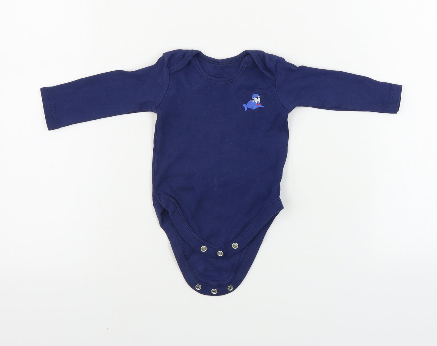 TU Boys Blue   Babygrow One-Piece Size 0-3 Months