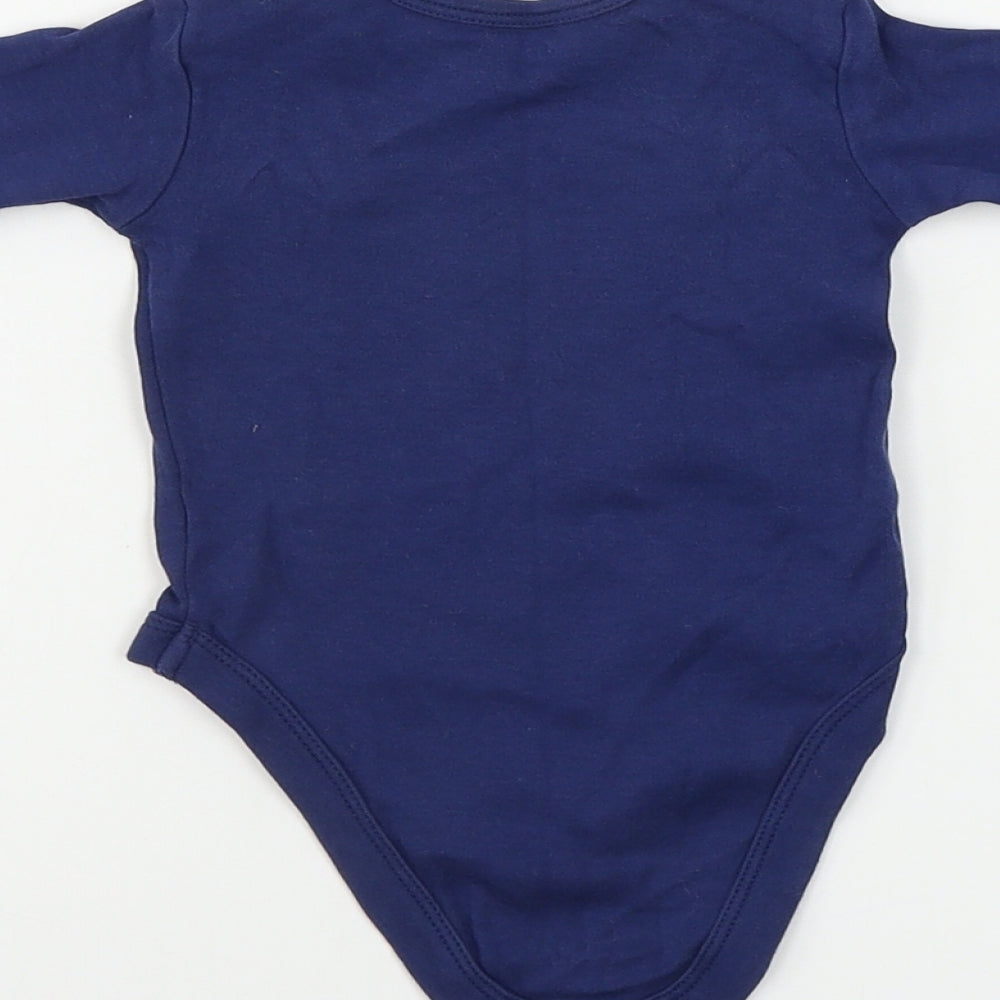 TU Boys Blue   Babygrow One-Piece Size 0-3 Months
