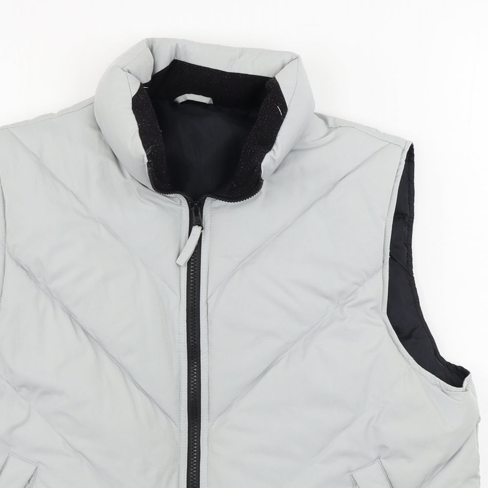 Preworn  Womens Grey   Gilet Coat Size 16