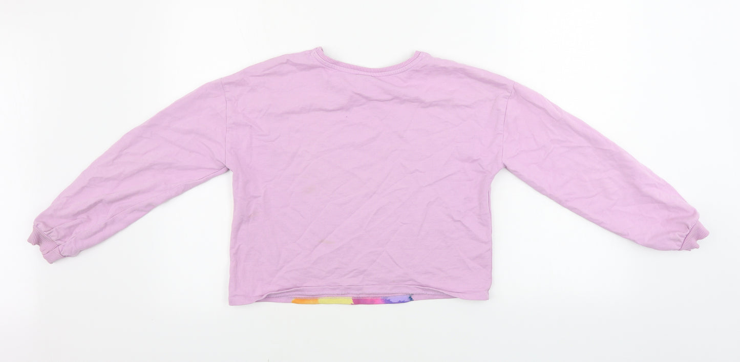 TU Girls Purple   Pullover Jumper Size 12 Years
