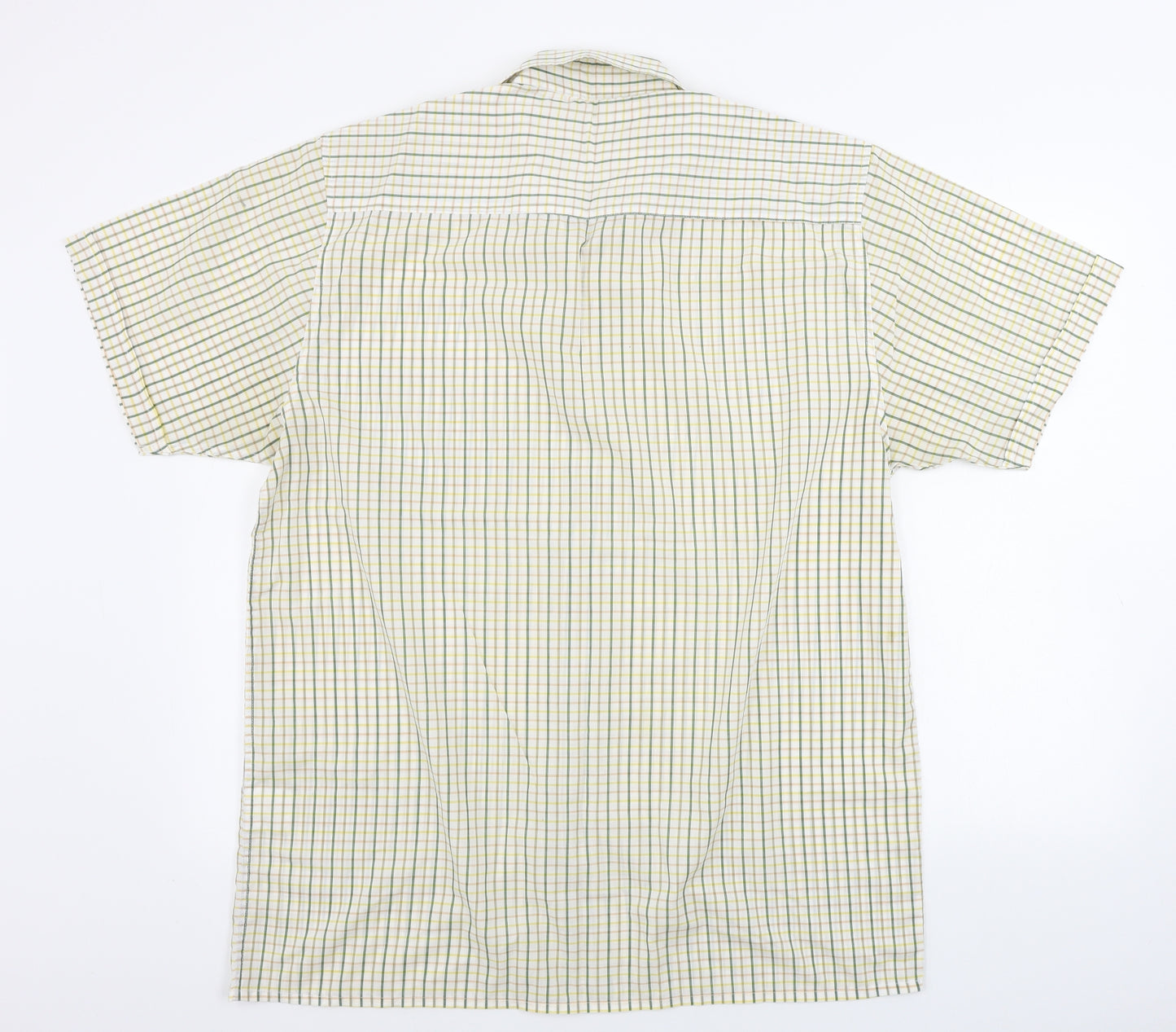 Country Life in Rydale  Mens Beige Check   Button-Up Size L