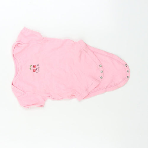 Primark  Girls Pink   Babygrow One-Piece Size 6-9 Months