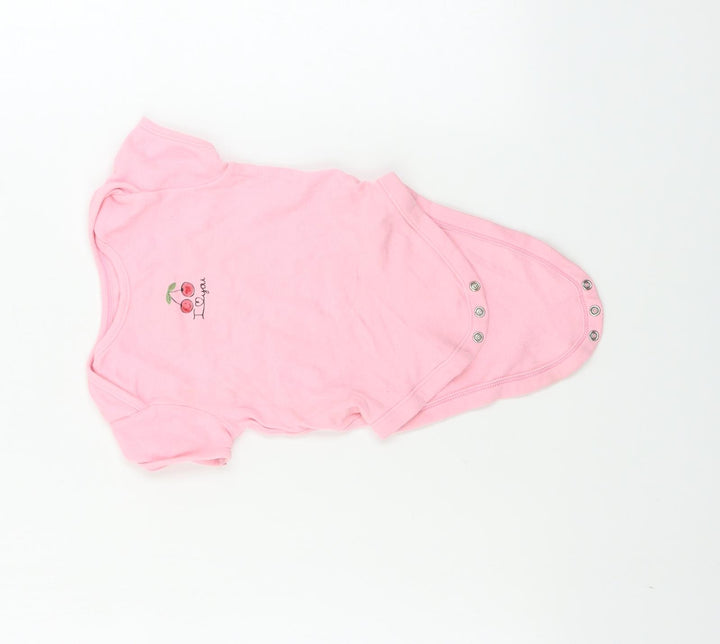 Primark Girls Pink Babygrow One-Piece Size 6-9 Months
