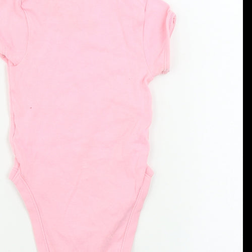 Primark  Girls Pink   Babygrow One-Piece Size 6-9 Months