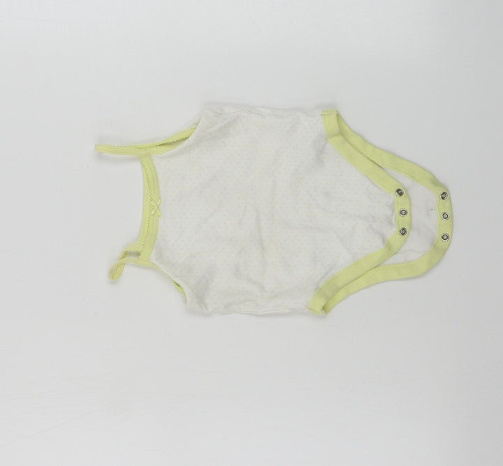 Nutmeg Girls White Basic Tank Size 12-18 Months