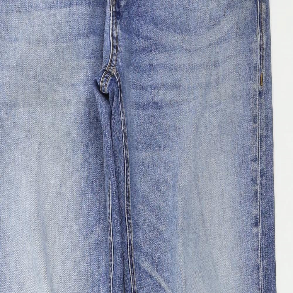 JACK & JONES Mens Blue   Straight Jeans Size 32 in L29 in
