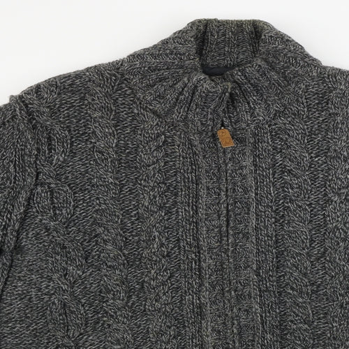 MANTARAY     Mens Grey   Full Zip Jumper Size L