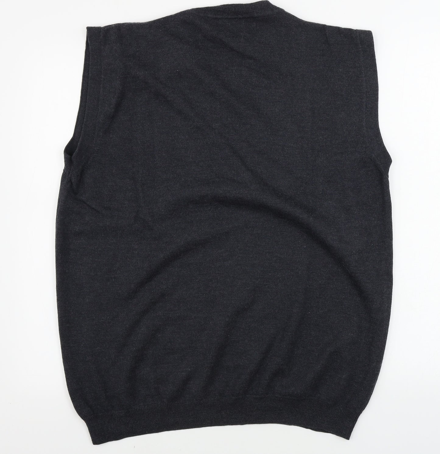 TM Lewin    Mens Grey   Vest Jumper Size XL