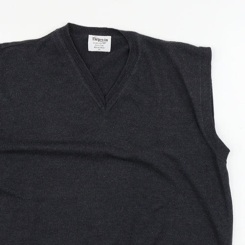 TM Lewin    Mens Grey   Vest Jumper Size XL