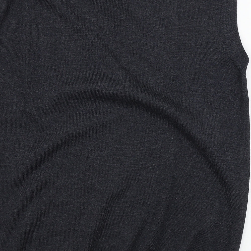 TM Lewin    Mens Grey   Vest Jumper Size XL