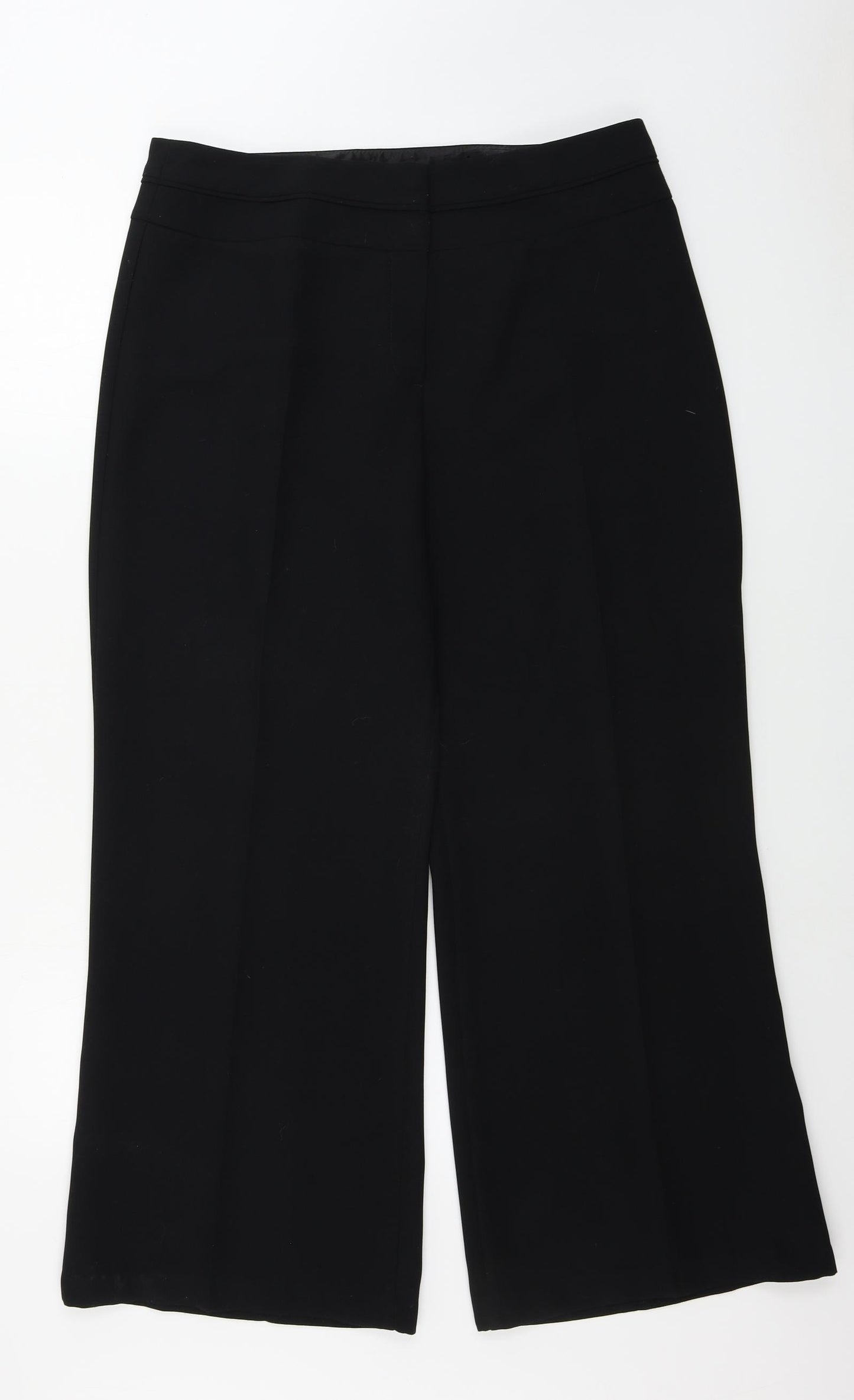Marks and Spencer  Womens Black   Trousers  Size 16 L29 in