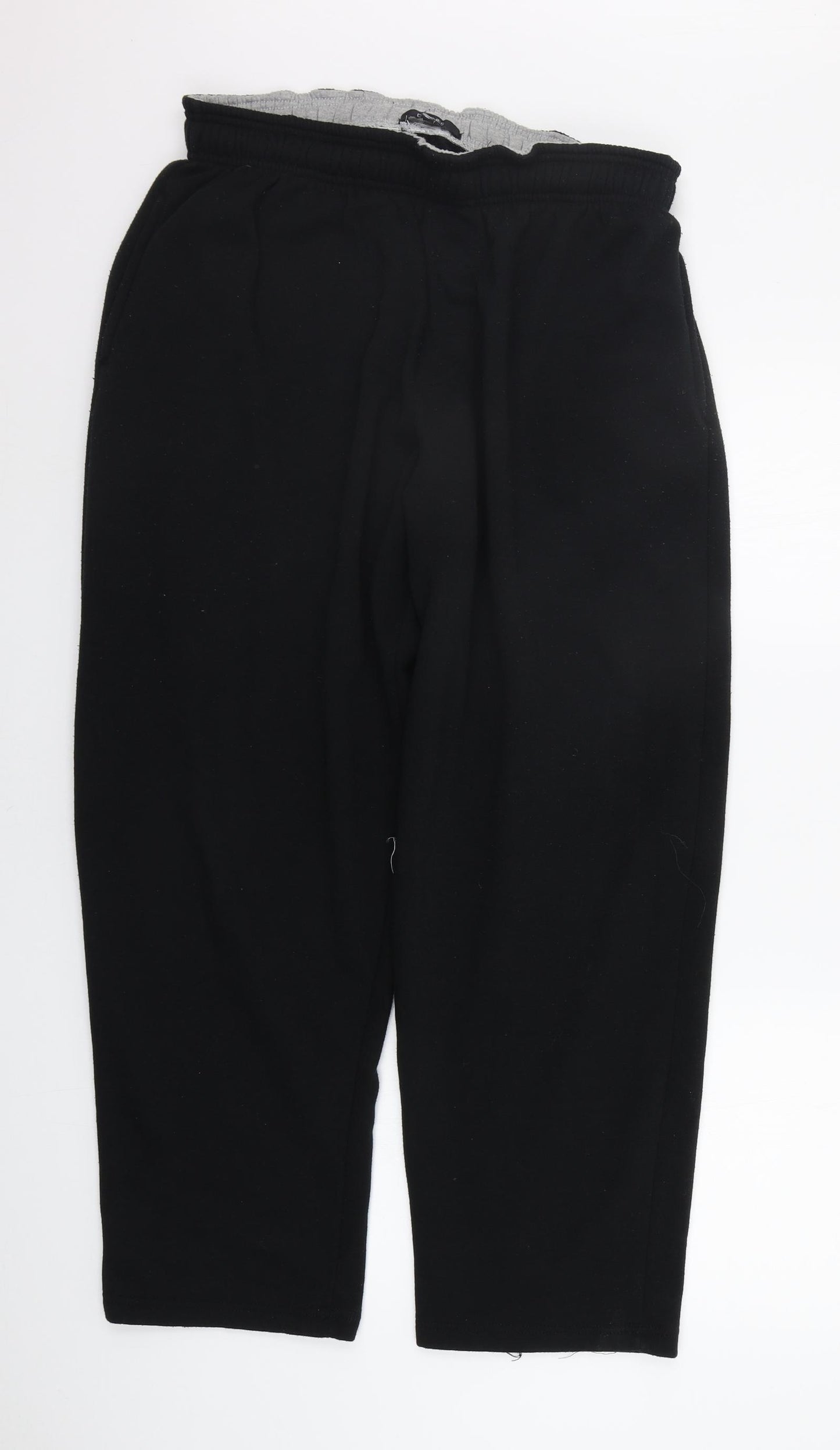 DUNNES Mens Black   Jogger Trousers Size L L29 in