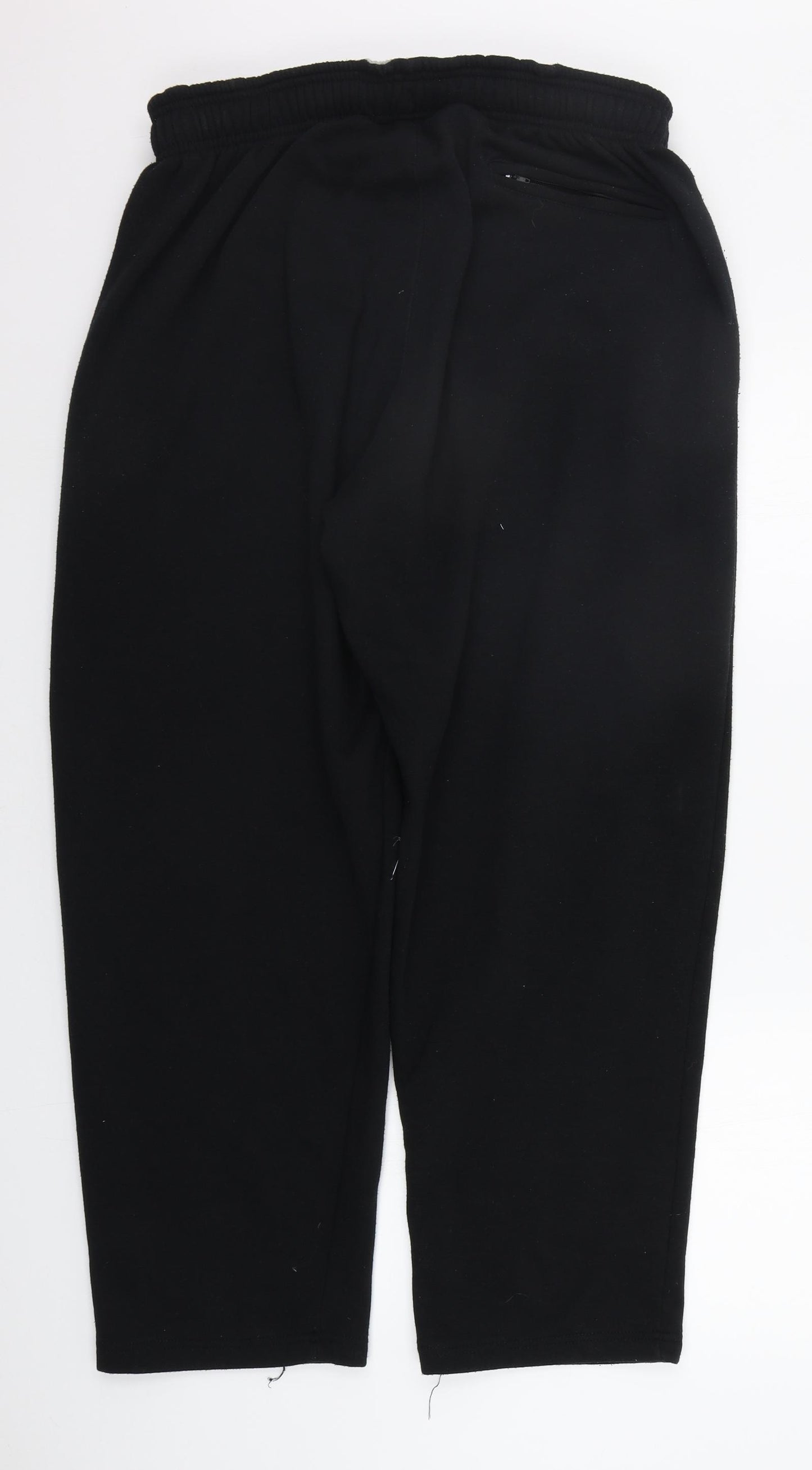 DUNNES Mens Black   Jogger Trousers Size L L29 in