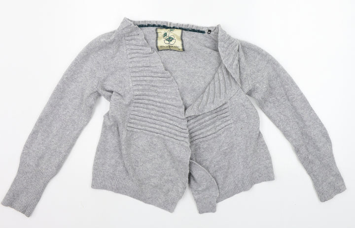 Debenhams Womens Grey Cardigan Jumper Size 12