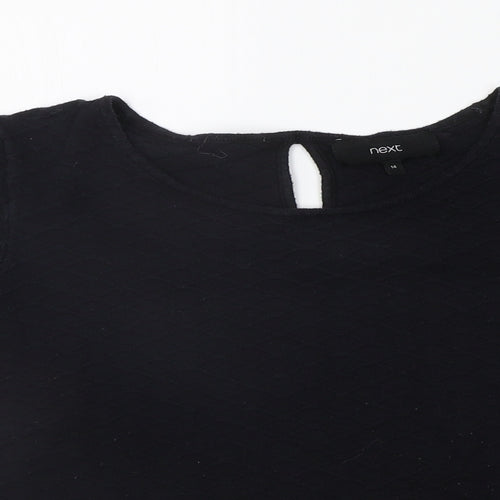 NEXT Womens Black   Pullover Jumper Size 14