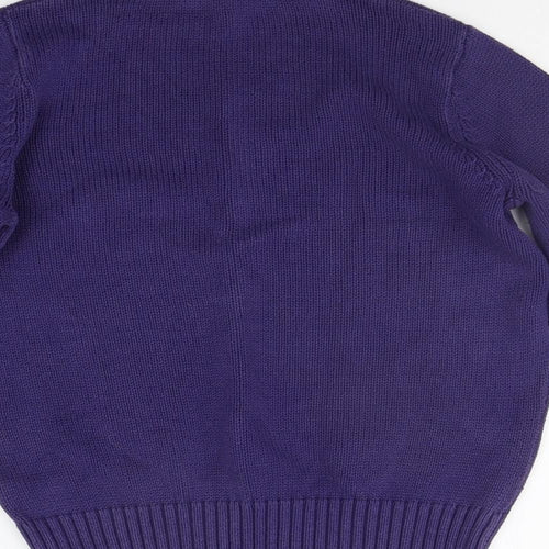 Marks and Spencer Womens Purple   Pullover Jumper Size 14