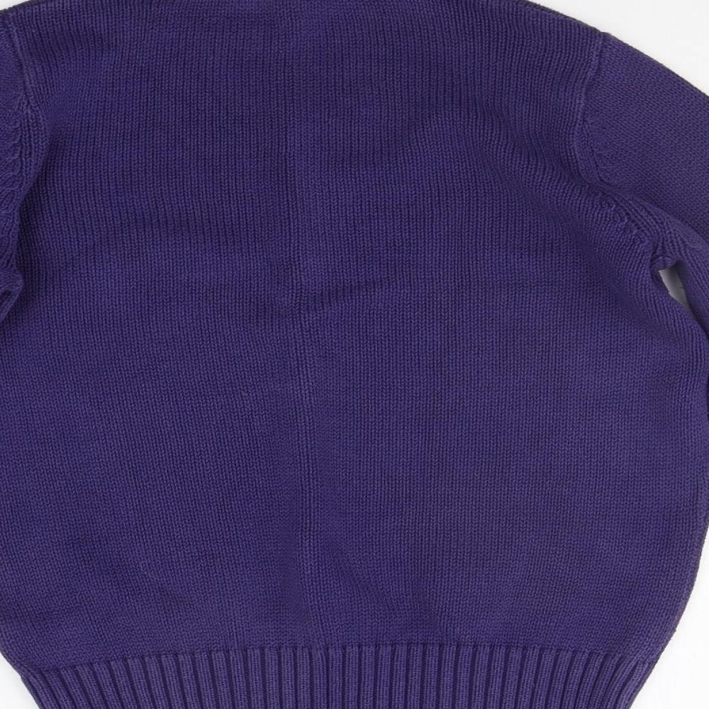 Marks and Spencer Womens Purple   Pullover Jumper Size 14