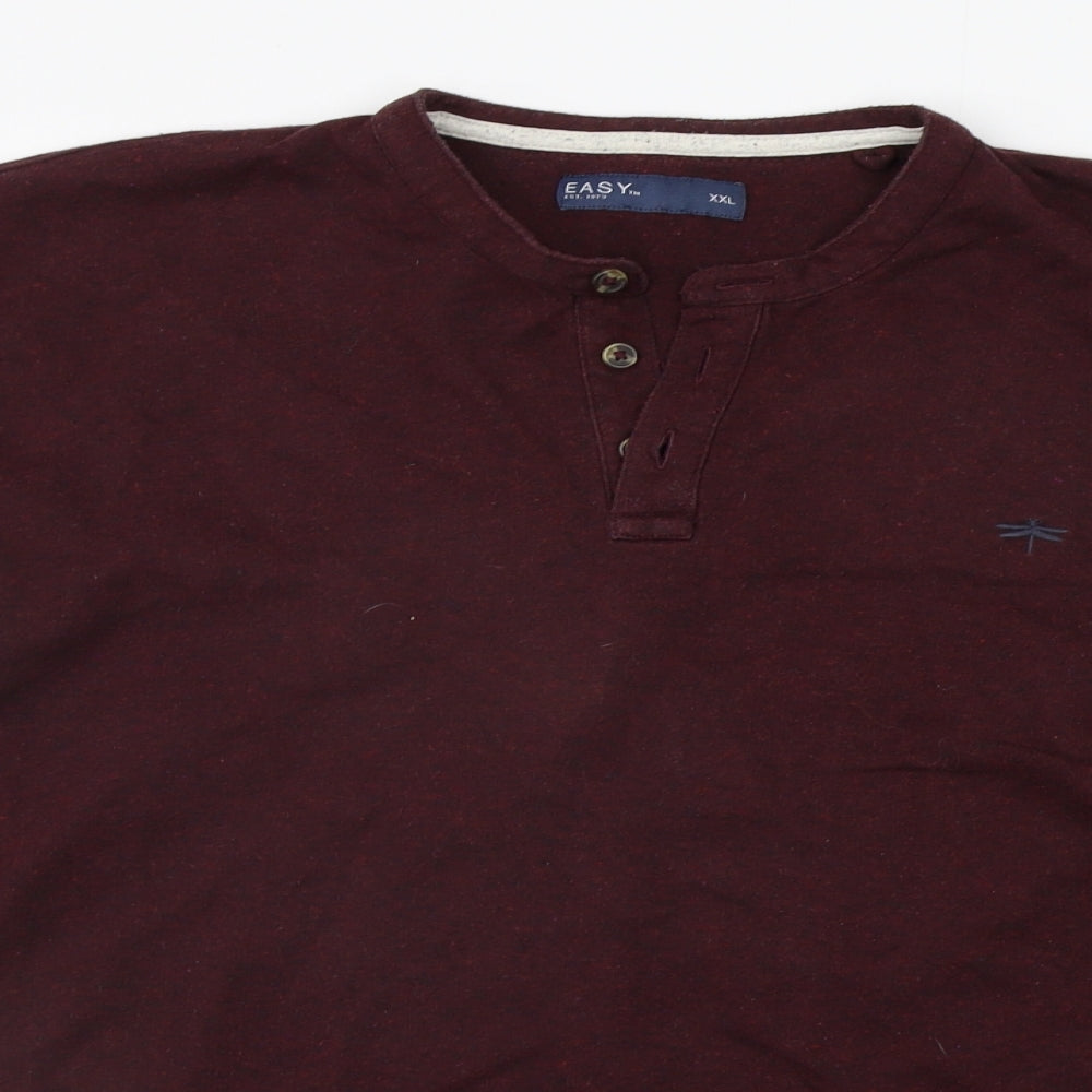 Matalan Mens Red    T-Shirt Size 2XL