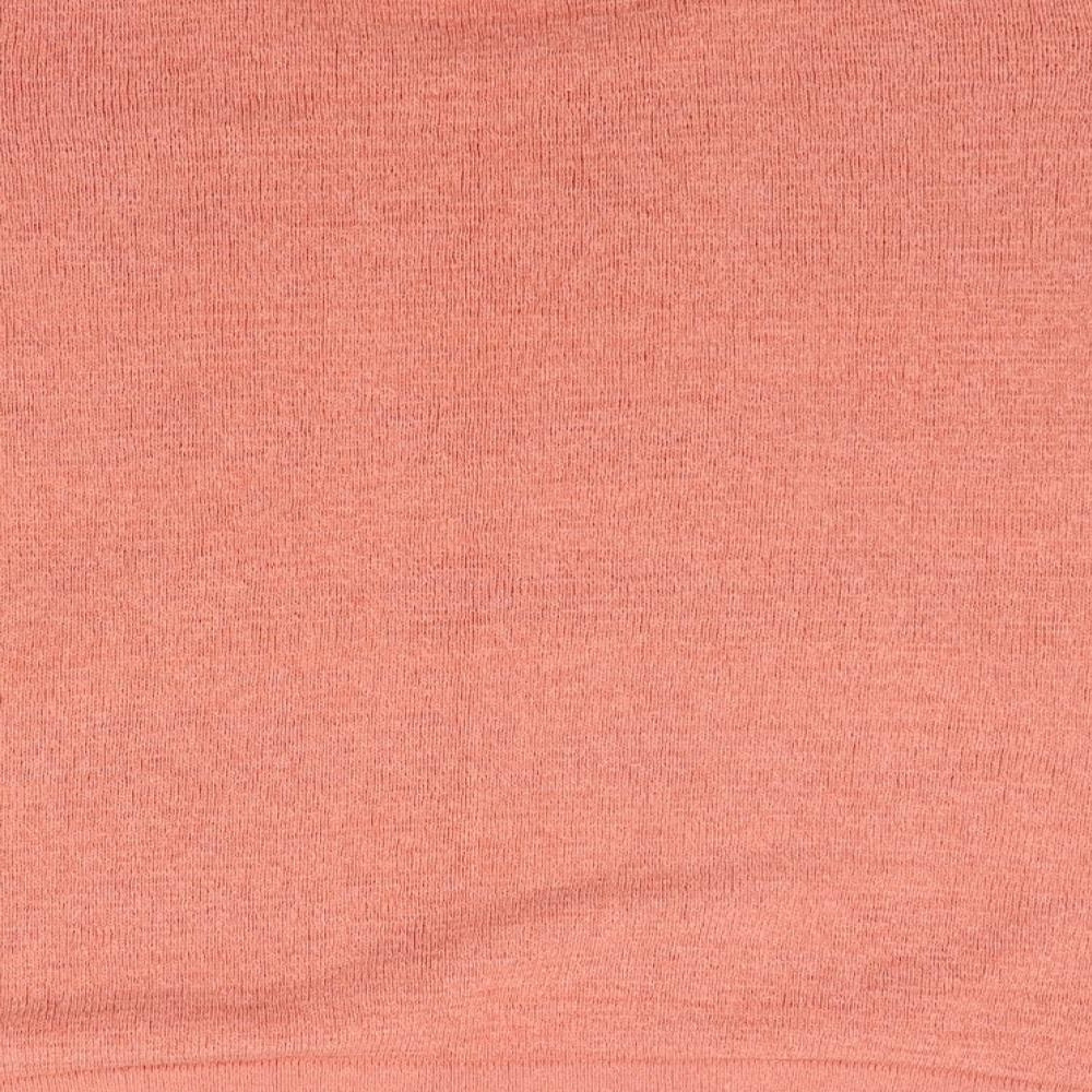 bm Collection Womens Orange Striped  Pullover Jumper Size XL