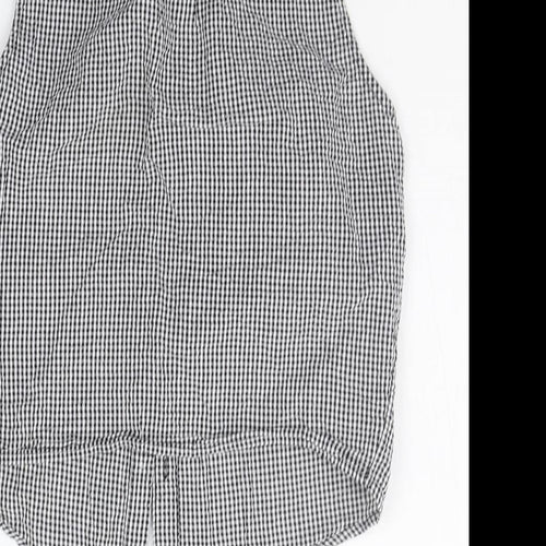 H&M Boys Grey Check  Basic Button-Up Size 12-13 Years