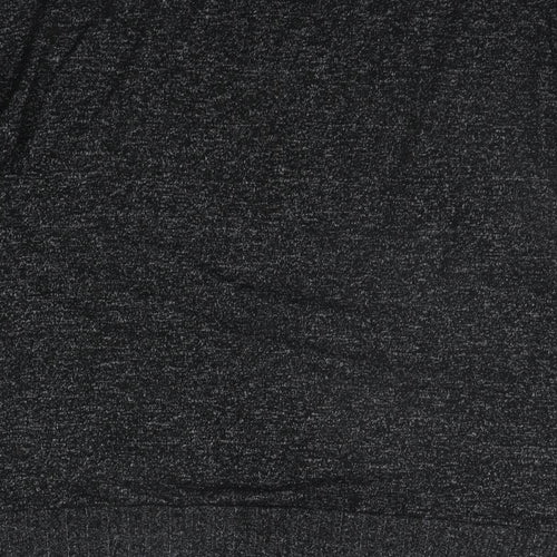 Marks and Spencer Womens Black Geometric  Pullover Jumper Size 12