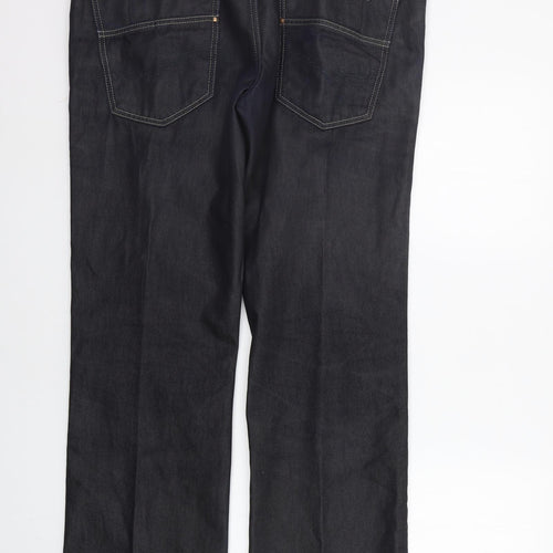 JACK AND JONES Mens Blue   Straight Jeans Size 36 in L32 in