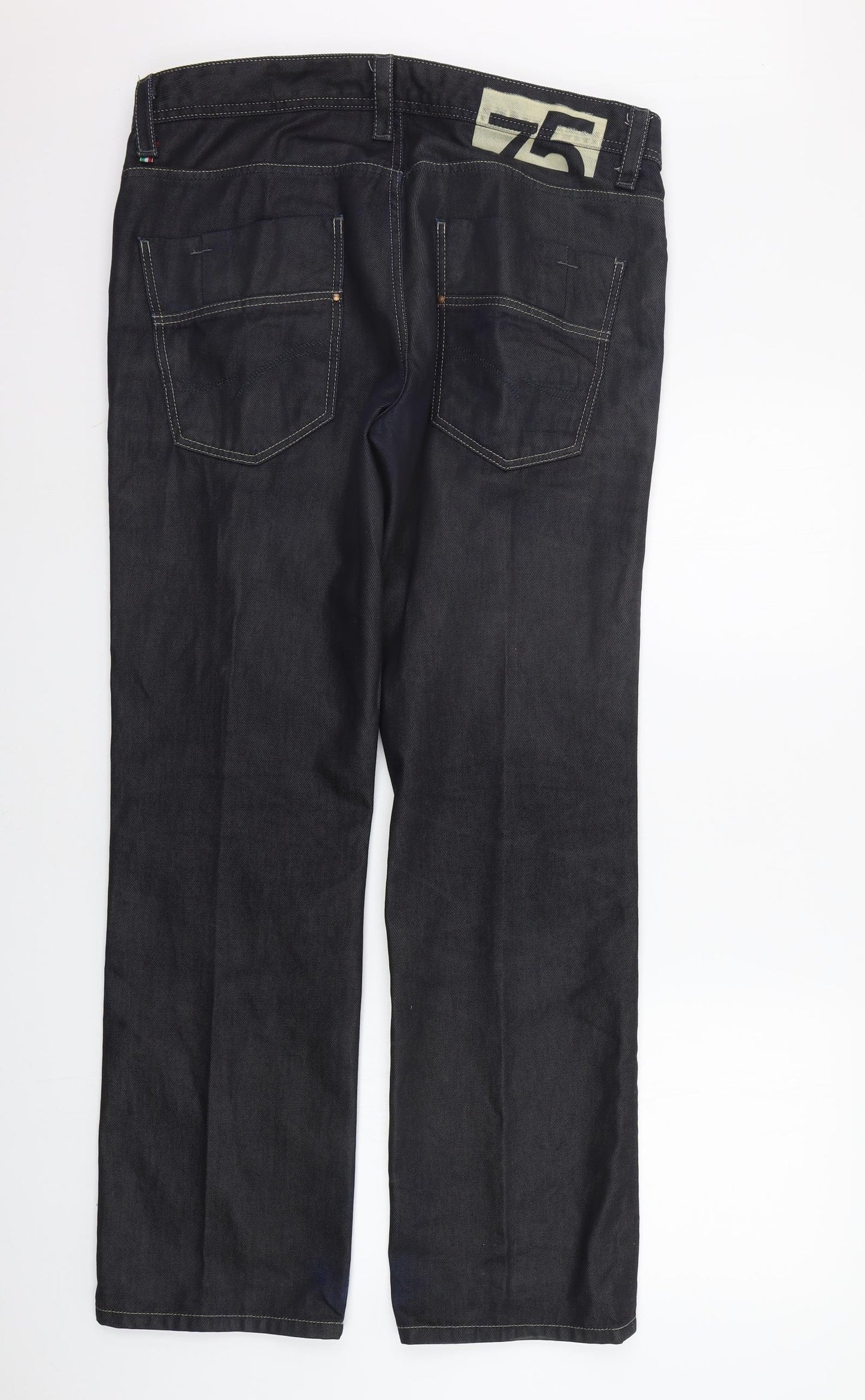 JACK AND JONES Mens Blue   Straight Jeans Size 36 in L32 in