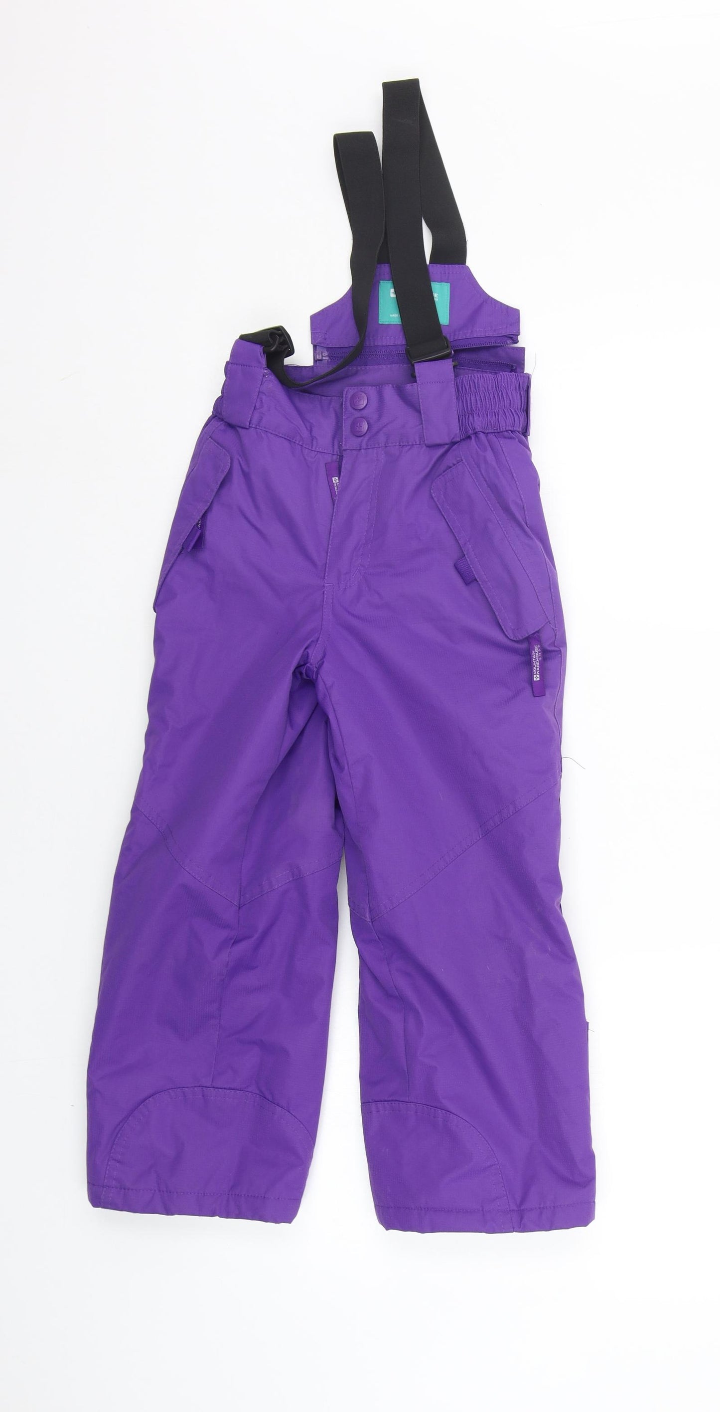 moutain warehouse Girls Purple   Dungaree One-Piece Size 5-6 Years